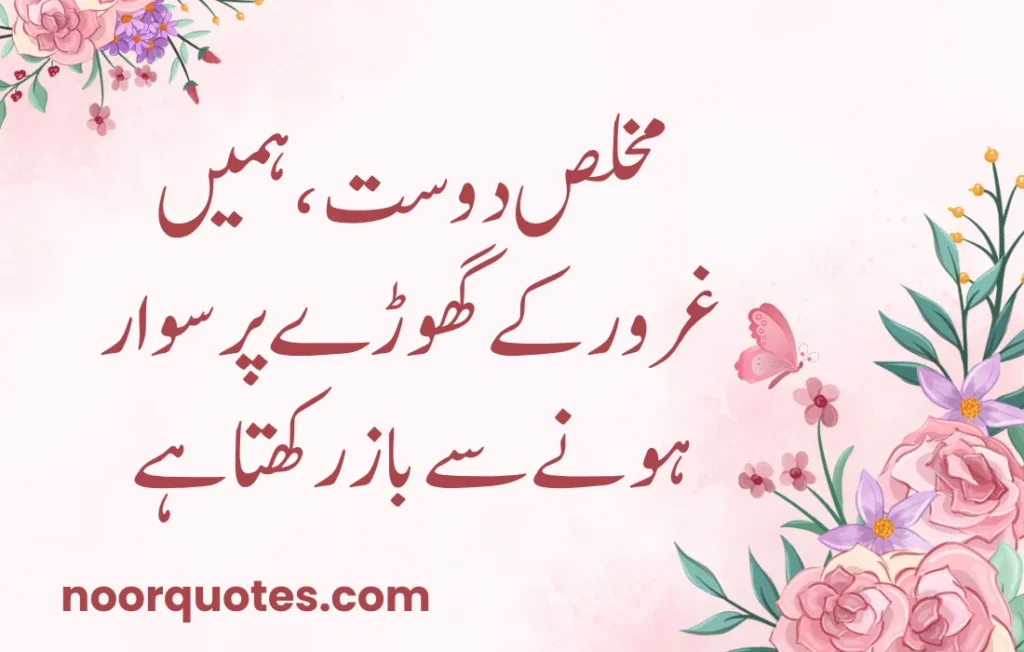 50 Heartfelt Friendship Quotes in Urdu