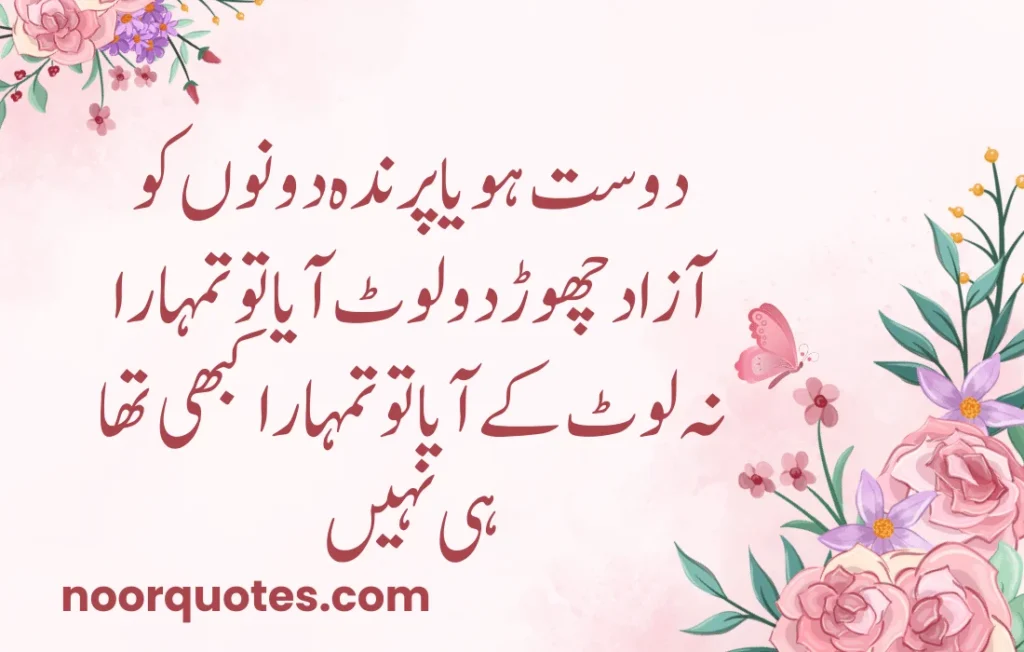 50 Heartfelt Friendship Quotes in Urdu